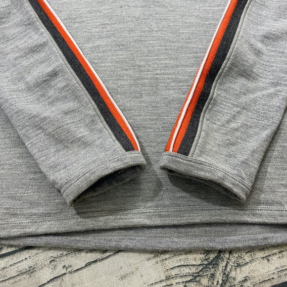Icebreaker Sport 320 Men's Merino Wool‎ 1/4 Zip Sweater Medium Pullover Hiking - Picture 7 of 12